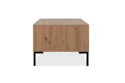Ygo Salontafel MARE Artisan eik/zwart| Salontafels & Bijzettafels