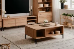 Ygo Salontafel MARE Artisan eik/zwart| Salontafels & Bijzettafels