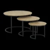 Ygo Salontafel MAXTON 3Del. Mango| Salontafels & Bijzettafels