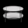 Ygo Salontafel METTA Smoked Glass| Salontafels & Bijzettafels
