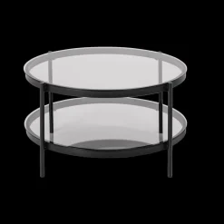 Ygo Salontafel METTA Smoked Glass| Salontafels & Bijzettafels