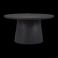 Ygo Salontafel NATHAN Ø80 Decor Donkerbruin| Salontafels & Bijzettafels