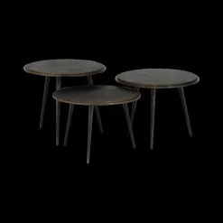 Ygo Salontafel NAYA Metallic grijs| Salontafels & Bijzettafels