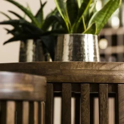 Ygo Salontafel NEROTA Massief mango zandkleur| Salontafels & Bijzettafels