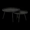Ygo Salontafel RONDINO Metallic Ø76/58| Salontafels & Bijzettafels