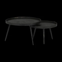 Ygo Salontafel RONDINO Metallic Ø76/58| Salontafels & Bijzettafels