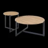 Ygo Salontafel ROWAN S/2 Oude Eik| Salontafels & Bijzettafels