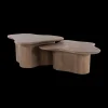 Ygo Salontafel S/2 AILO Mangohout Bruin| Salontafels & Bijzettafels