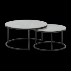 Ygo Salontafel S/2 TWINNY Steen Grijs| Salontafels & Bijzettafels