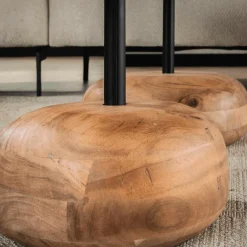Ygo Salontafel Set van 2 FRESCO Driehoekig| Salontafels & Bijzettafels