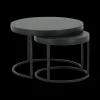 Ygo Salontafel Set van 2 SIGNA Nox Zwart| Salontafels & Bijzettafels