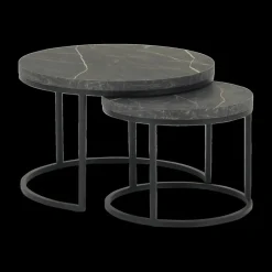 Ygo Salontafel Set van 2 SIGNA Marble| Salontafels & Bijzettafels