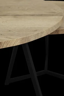 Ygo Salontafel Set van 2 ZYAN Natuur| Salontafels & Bijzettafels
