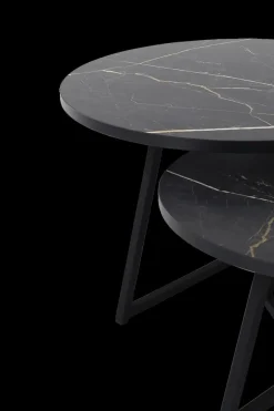 Ygo Salontafel Set van 2 ZYAN Marble Bromo| Salontafels & Bijzettafels