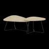 Ygo Salontafel Set VIGO 112x78/69x58| Salontafels & Bijzettafels