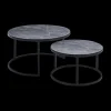 Ygo Salontafel set VINNIE Grijs| Salontafels & Bijzettafels