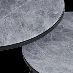 Ygo Salontafel set VINNIE Grijs| Salontafels & Bijzettafels
