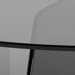 Ygo Salontafel SKOGA Ø80 Glass Smoked| Salontafels & Bijzettafels