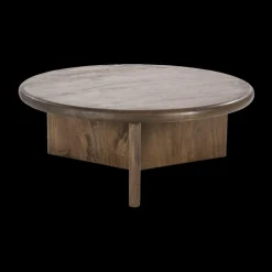 Ygo Salontafel SOPRANO Ø80 Mango| Salontafels & Bijzettafels