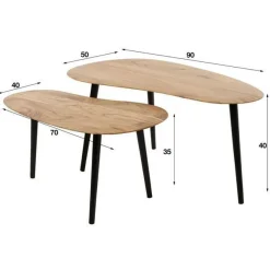 Ygo Salontafel SORENTO| Salontafels & Bijzettafels
