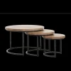Ygo Salontafel STEVIE Mokka| Salontafels & Bijzettafels