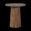 Ygo Salontafel TIAGO Ø45 Mango Lichtbruin| Salontafels & Bijzettafels