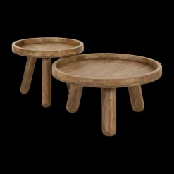 Ygo Salontafel VAIANA S/2 Massief Mango| Salontafels & Bijzettafels
