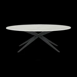 Ygo Salontafel VERMEER Keramiek Grijs 130x65| Salontafels & Bijzettafels