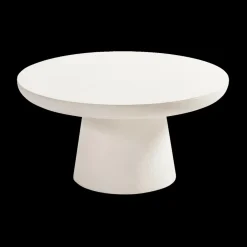 Ygo Salontafel ZAKYNTHOS Microcement Ø80-H41| Salontafels & Bijzettafels