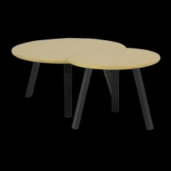 Ygo Salontafelset FURANO Ø80-H45/Ø60-H40| Salontafels & Bijzettafels