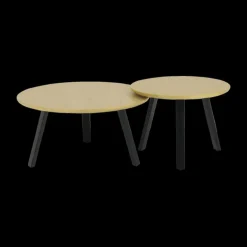 Ygo Salontafelset FURANO Ø80-H45/Ø60-H40| Salontafels & Bijzettafels