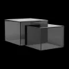 Ygo Salontafelset LIVA Glass Smoked| Salontafels & Bijzettafels