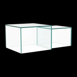 Ygo Salontafelset LIVA Glass Crystal Clear| Salontafels & Bijzettafels