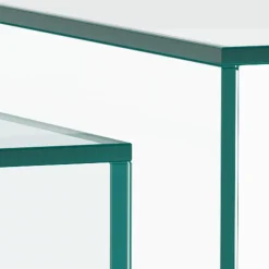 Ygo Salontafelset LIVA Glass Crystal Clear| Salontafels & Bijzettafels