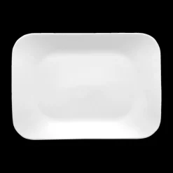 Ygo Schaal ELEGANCE RH Pors. Wit L| Servies