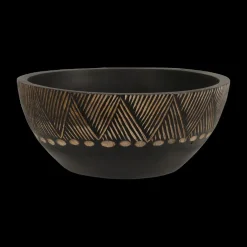 Ygo Schaal LICHI XL Mango Dk. Bruin| Woondecoratie