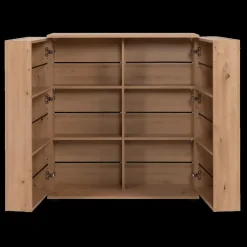 Ygo Schoenenkast EMILIO Artisan Eik B100| Schoenkasten & Rekken