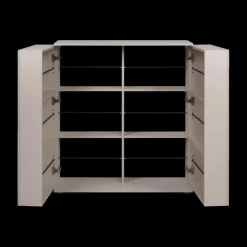 Ygo Schoenenkast EMILIO B100-H110 Beige| Schoenkasten & Rekken