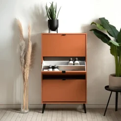 Ygo Schoenenkast MADDIE Terracotta B70| Schoenkasten & Rekken