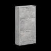 Ygo Schoenenkast MAUI 3L Beton| Schoenkasten & Rekken