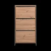 Ygo Schoenenkast ROCKY Artisan Eik/Antraciet| Schoenkasten & Rekken