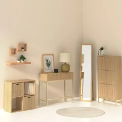 Ygo Schoenenkast TRIASO Naturel| Schoenkasten & Rekken