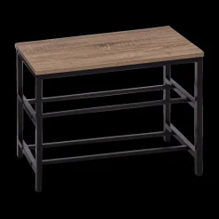Ygo Schoenenrek ALYA Hout/Metaal| Schoenkasten & Rekken