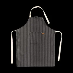 Ygo Schort HOLMS Stripe Zwart| Keukenlinnen