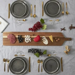 Ygo Serveerplank ACARA Acacia Bruin| Tafelaccessoires|Servies