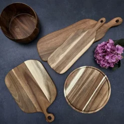 Ygo Serveerplank ACARA Acacia Bruin XL| Tafelaccessoires|Servies
