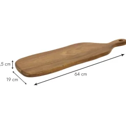 Ygo Serveerplank ACARA Acacia Bruin XL| Tafelaccessoires|Servies