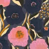 Ygo Servet ROSARIUM S/20 Blauw/Roze| Tafellinnen & -Textiel