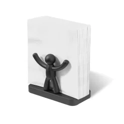 Ygo Servettenhouder BUDDY Zwart| Tafelaccessoires