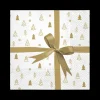 Ygo Serviet CADEAU S/20 Wit/Goud| Tafellinnen & -Textiel|Kerst